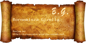 Bornemisza Gizella névjegykártya